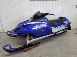 Motoneige Yamaha SRX Bleu